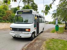 6633 at bus stop